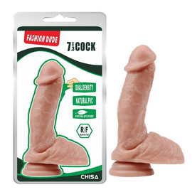 Realistic Dildo with testicles Sexy Baller 18.5cm Flesh color reviews and discounts sex shop