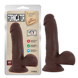Dildo Fornicator Brown reviews and discounts sex shop