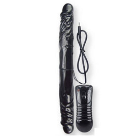 Double dildo Amazing Jelly Black reviews and discounts sex shop