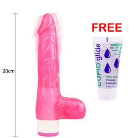 Vibrator Luv Pleaser Pink + Gift Lubricant 50ml reviews and discounts sex shop