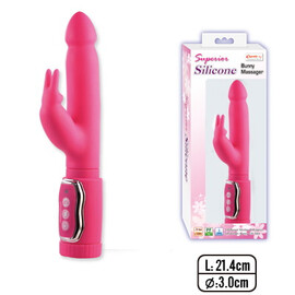 Hi-tech vibrator Mini Bunny Massager 21.4 cm reviews and discounts sex shop