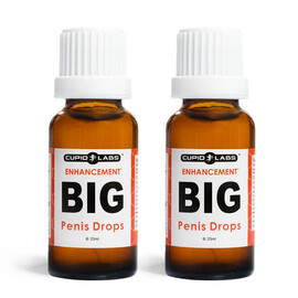 Big Penis Drops support male sexual performance and promote penis enlargement - 2 bottles reviews and discounts sex shop