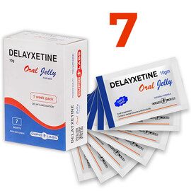 Delayxetine - Oral jelly for delaying ejaculation (7 sachets) reviews and discounts sex shop