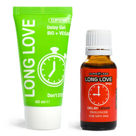 Long Love Set - Gel and Oral Drops for Longer Lasting Sex reviews and discounts sex shop