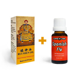 Enhance Your Pleasure and Control with Spanish Fly Cupid and Rui Shen Oil Delay Ejaculation Serum reviews and discounts sex shop