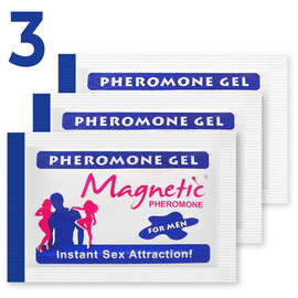 Magnetic Pheromone Gel for Men to Attract Women - 3 sachets reviews and discounts sex shop