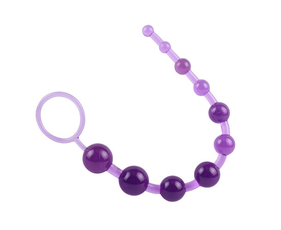 Anal rosary SASSY Anal Beads Purple reviews and discounts sex shop