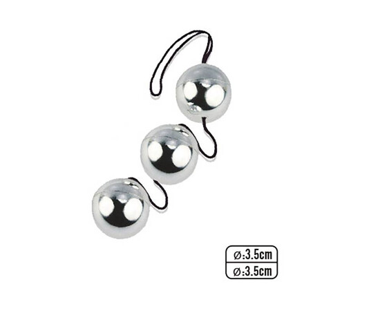 Anal balls Silver beads reviews and discounts sex shop