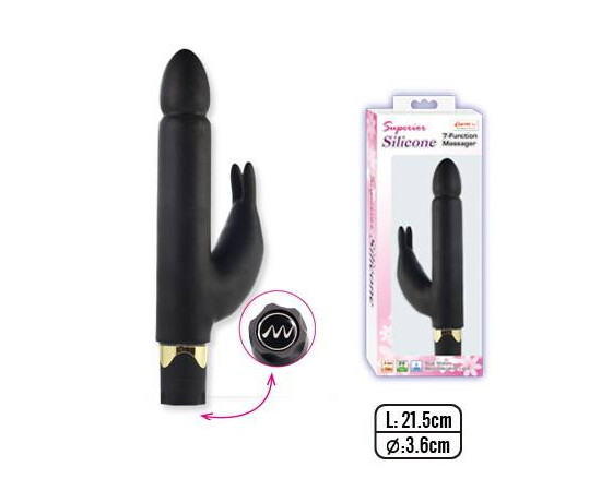 Pleasure Lux black vibrator reviews and discounts sex shop