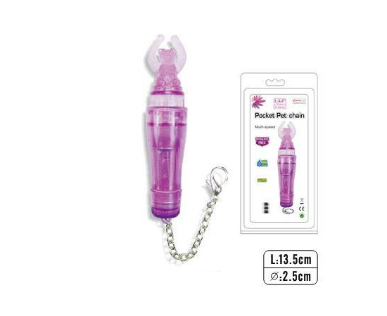 Pocket Bear Chain mini vibrator reviews and discounts sex shop