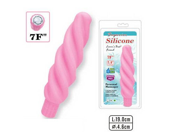 Multi-speed spiral vibe 7 Function vibrator reviews and discounts sex shop