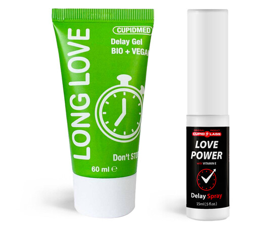 Delay Spray Love Power and Delay Gel Long Love Set reviews and discounts sex shop