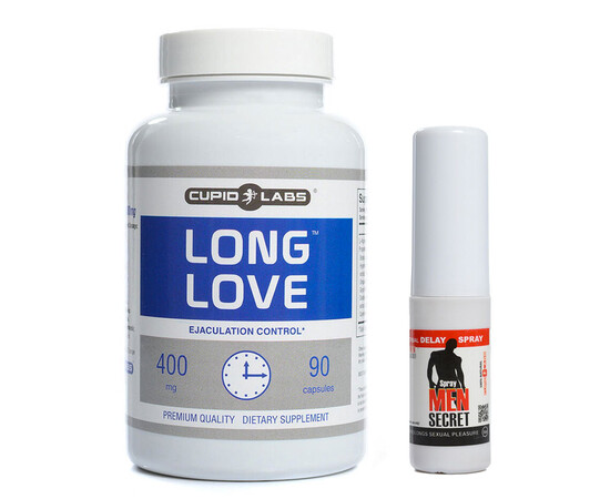 Extend Your Intimate Moments with Long Love Capsules and Men Secret Delay Spray reviews and discounts sex shop