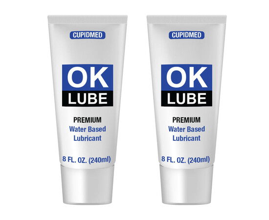 2-Pack Natural Premium Lubricant - OK Lube 150ml reviews and discounts sex shop
