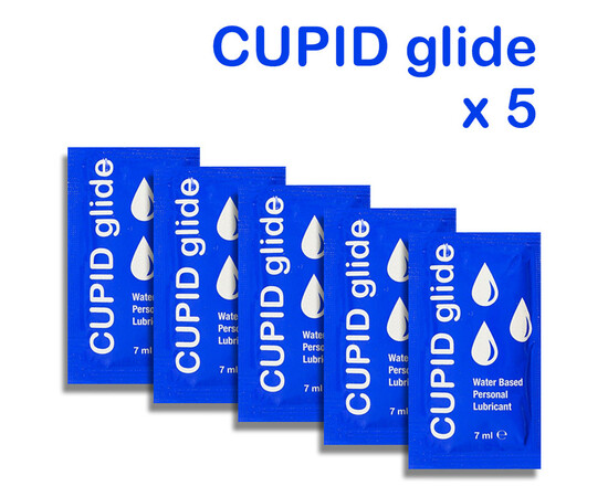 Cupid Glide Intimate Lubricant - Enhance Pleasure and Intimacy - 5 sachets reviews and discounts sex shop