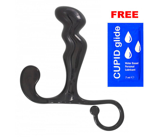 Prostate massager Prostate Massager Black + gift lubricant reviews and discounts sex shop