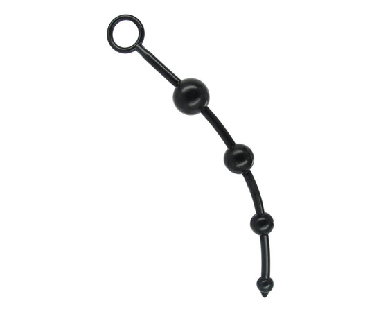 PROMO!!! Anal rosary Black Jelly Beads reviews and discounts sex shop