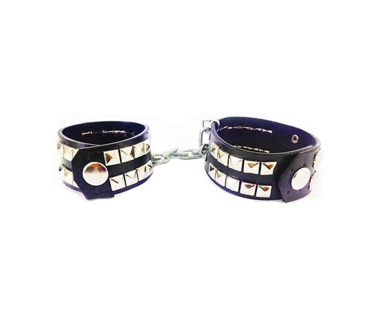 Leather handcuffs with eyelets reviews and discounts sex shop